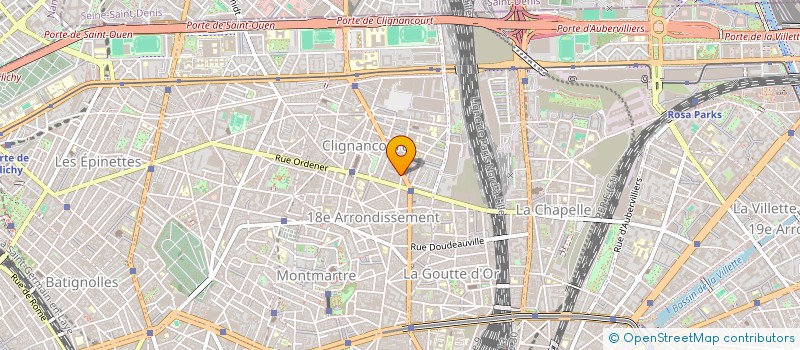 localisation de l'entreprise SCI HAMBA2020  PARIS