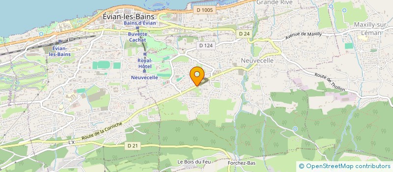 localisation de l'entreprise SCI HAMDA HOLDING  NEUVECELLE