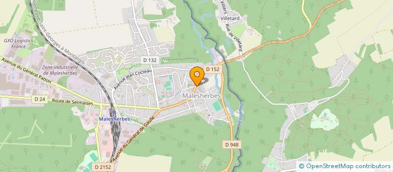 localisation de l'entreprise SCI HAMEAU DE CRESPY à LE MALESHERBOIS
