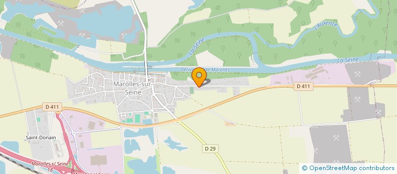 localisation de l'entreprise SCI HAMEAU DE LA VALETTE  LA TOMBE