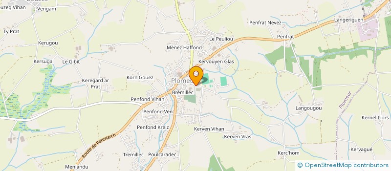 localisation de l'entreprise SCI HAMEAU DE MELGUEN à PLOMEUR
