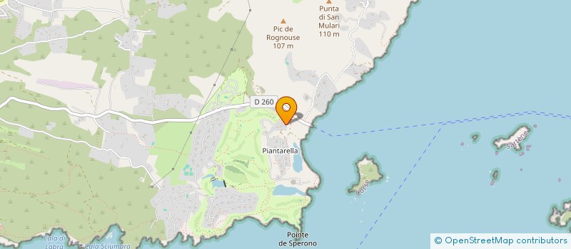 localisation de l'entreprise SCI HAMEAU DE PIANTARELLA  BONIFACIO