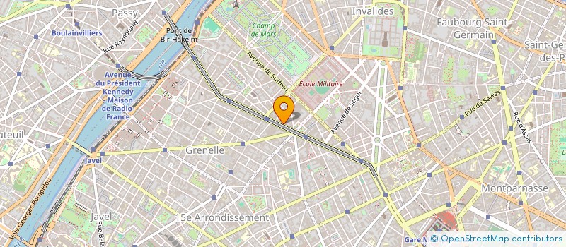 localisation de l'entreprise SCI HAMEAU DE THAU à PARIS