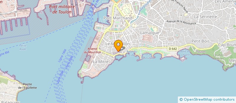 localisation de l'entreprise SCI HAMEAU DES AMANDIERS à TOULON