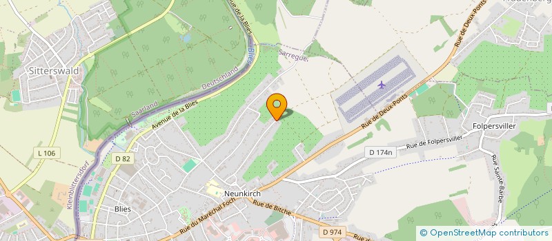 localisation de l'entreprise SCI HAMEAU DU PIMEAU à SARREGUEMINES