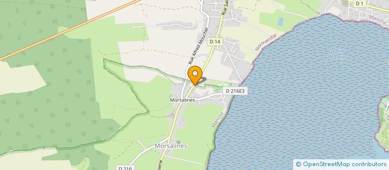 localisation de l'entreprise SCI HAMEAU DU PONT  QUETTEHOU