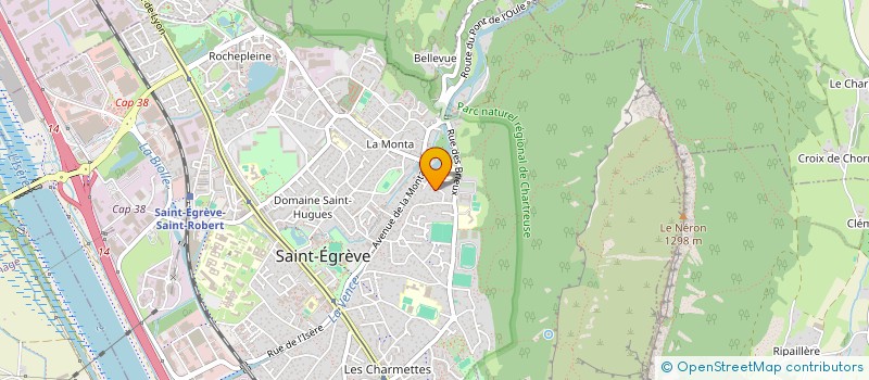 localisation de l'entreprise SCI HAMEAU DU PRESSOIR  SAINT-EGREVE