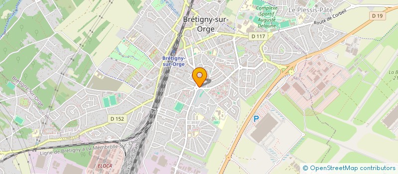 localisation de l'entreprise SCI HAMID à BRETIGNY-SUR-ORGE