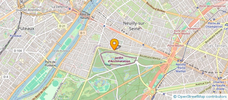 localisation de l'entreprise SCI HAMMERFEST à NEUILLY-SUR-SEINE