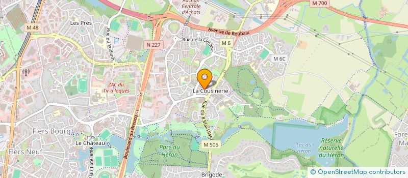 localisation de l'entreprise SCI HAMMICHAFAI à VILLENEUVE-D'ASCQ