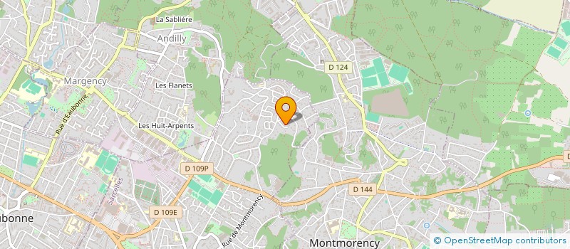 localisation de l'entreprise SCI HAMON  SOISY-SOUS-MONTMORENCY
