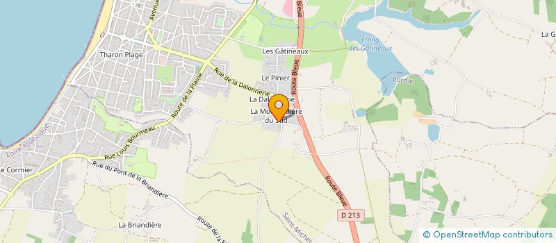 localisation de l'entreprise SCI HAMON  SAINT-MICHEL-CHEF-CHEF