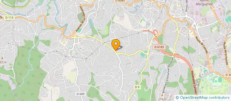 localisation de l'entreprise SCI HAMPSTEAD à GRASSE