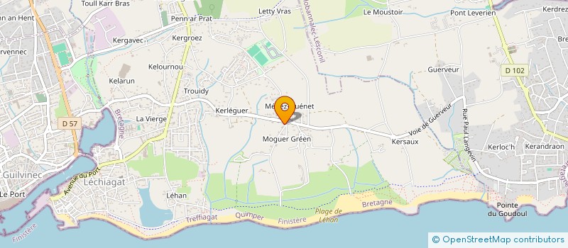 localisation de l'entreprise SCI HANA  TREFFIAGAT