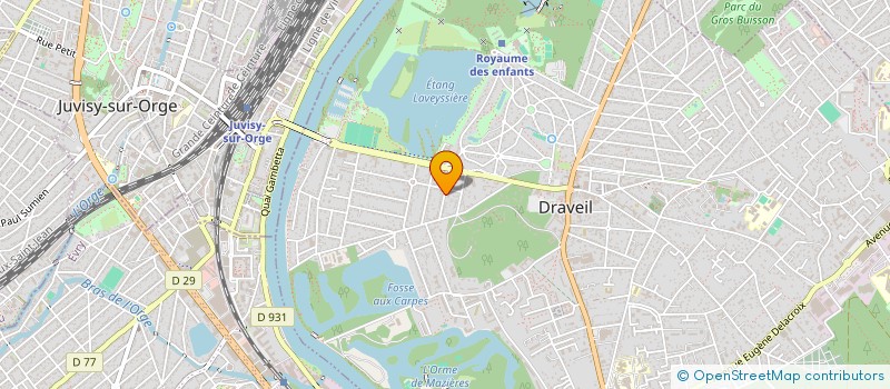 localisation de l'entreprise SCI HANAE  SAINT-FARGEAU-PONTHIERRY