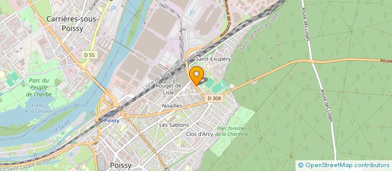 localisation de l'entreprise SCI HANAE  PARIS