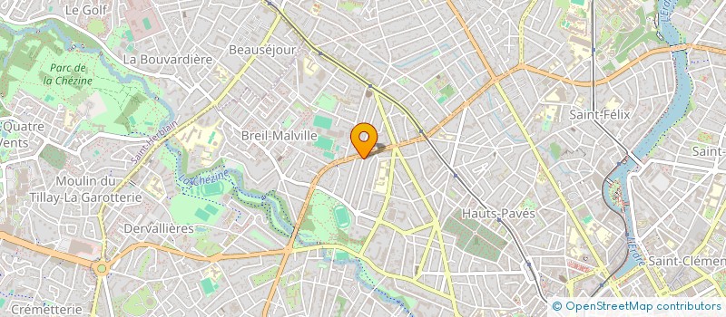 localisation de l'entreprise SCI HANASTASIA à NANTES