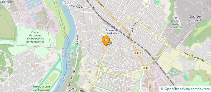 localisation de l'entreprise SCI HAND  CORMEILLES-EN-PARISIS