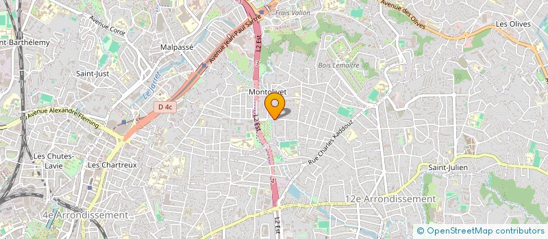 localisation de l'entreprise SCI HANDI-HABITATION à MARSEILLE