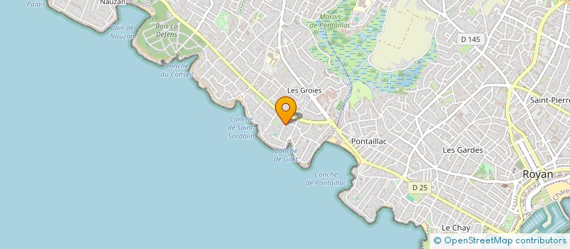 localisation de l'entreprise SCI HANEDAN  VAUX-SUR-MER