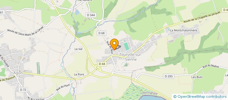 localisation de l'entreprise SCI HANGAR EUDES  GOUVILLE-SUR-MER