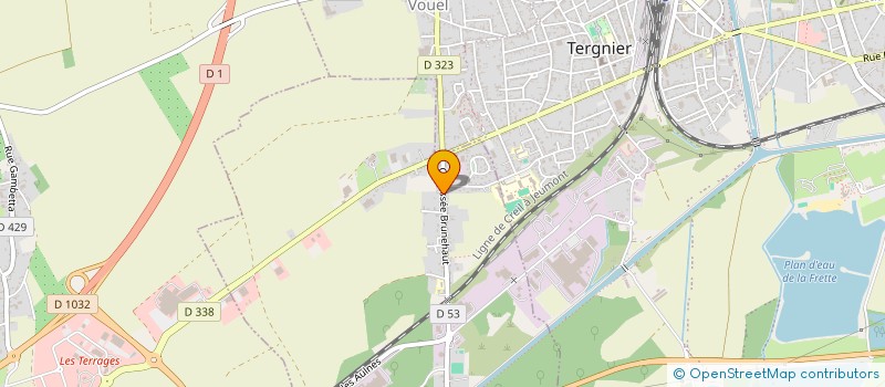 localisation de l'entreprise SCI HANGEST  CONDREN