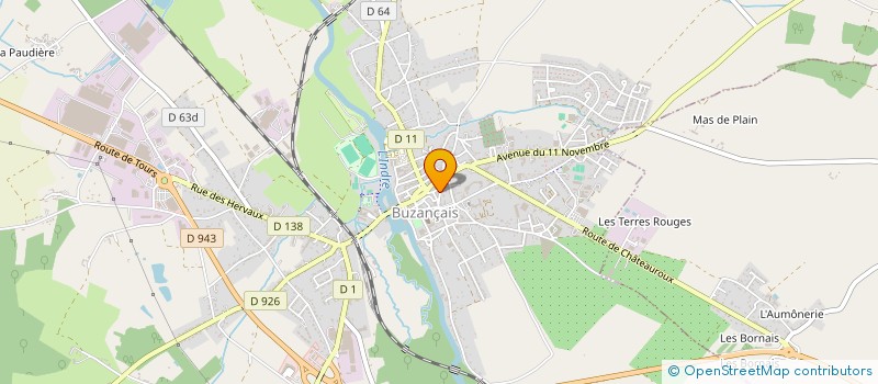 localisation de l'entreprise SCI HANGUEHARD à VENDOEUVRES