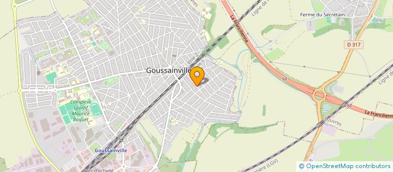 localisation de l'entreprise SCI HANILCE à GOUSSAINVILLE