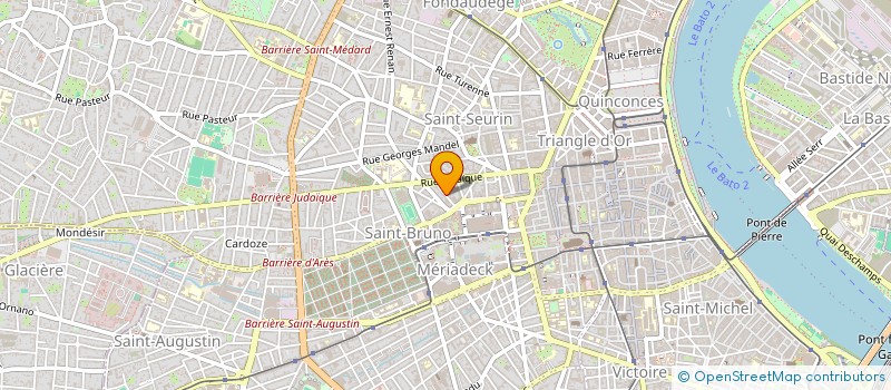 localisation de l'entreprise SCI HANNA  BORDEAUX