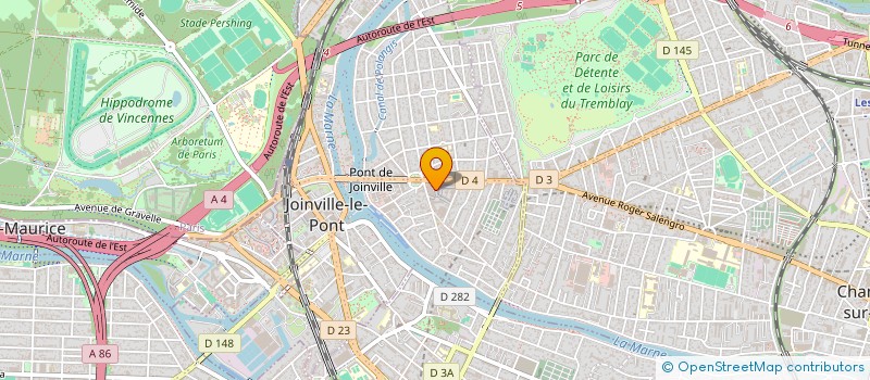localisation de l'entreprise SCI HANNA à JOINVILLE-LE-PONT