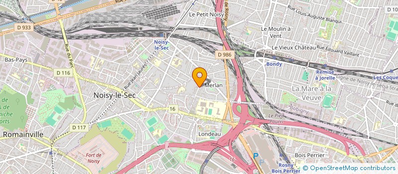 localisation de l'entreprise SCI HANNA LE à NOISY-LE-SEC