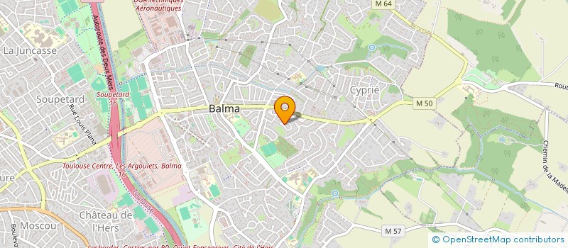 localisation de l'entreprise SCI HANNABA  BALMA