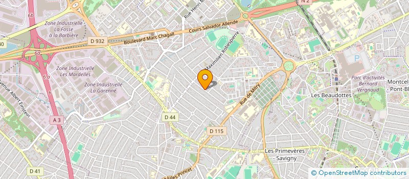 localisation de l'entreprise SCI HANNAH à AULNAY-SOUS-BOIS