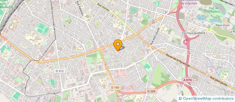 localisation de l'entreprise SCI HANNELOUP à ANGERS