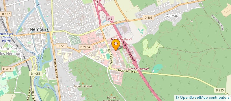 localisation de l'entreprise SCI HANNIBAL  NEMOURS