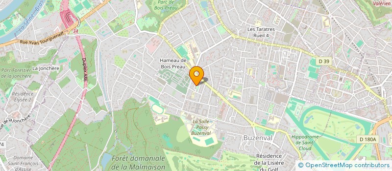 localisation de l'entreprise SCI HANOK à RUEIL-MALMAISON