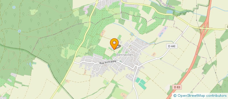 localisation de l'entreprise SCI HANS  BERRWILLER