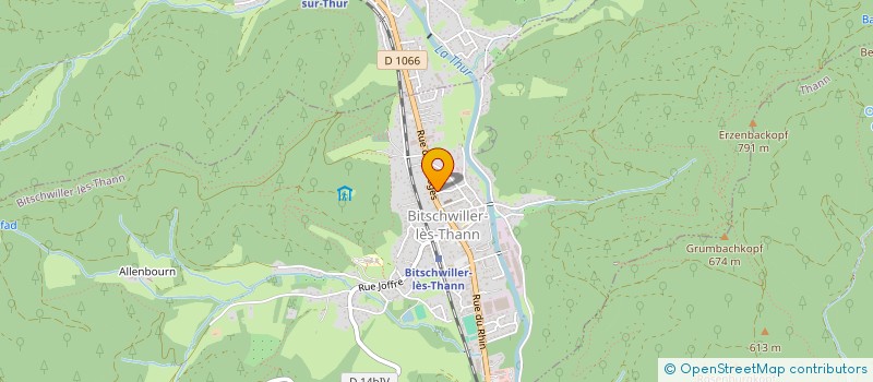 localisation de l'entreprise SCI HANS MOLER  BITSCHWILLER-LES-THANN