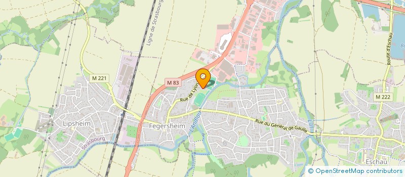 localisation de l'entreprise SCI HANSI-QR  FEGERSHEIM