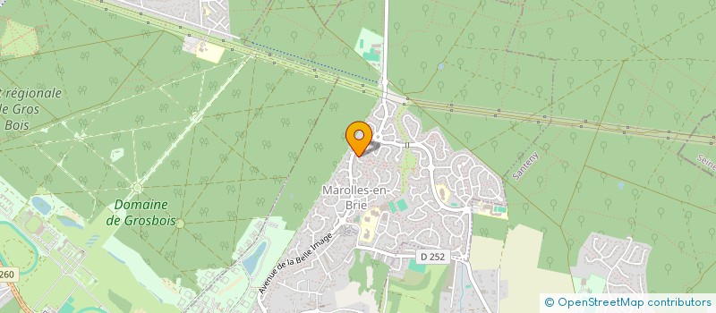 localisation de l'entreprise SCI HAOULI  MAROLLES-EN-BRIE