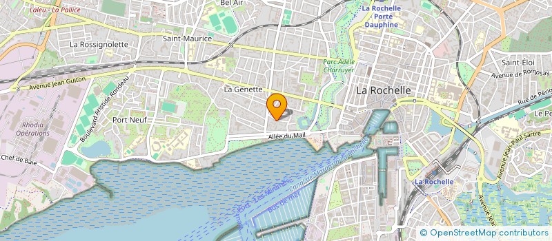 localisation de l'entreprise SCI HAPA 812  LA ROCHELLE