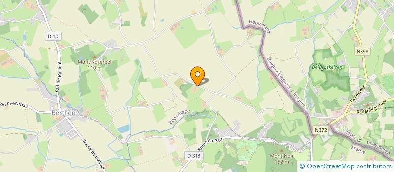 localisation de l'entreprise SCI HAPPIMO  BOESCHEPE