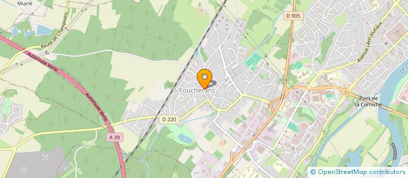 localisation de l'entreprise SCI HAPPY CENTER  FOUCHERANS