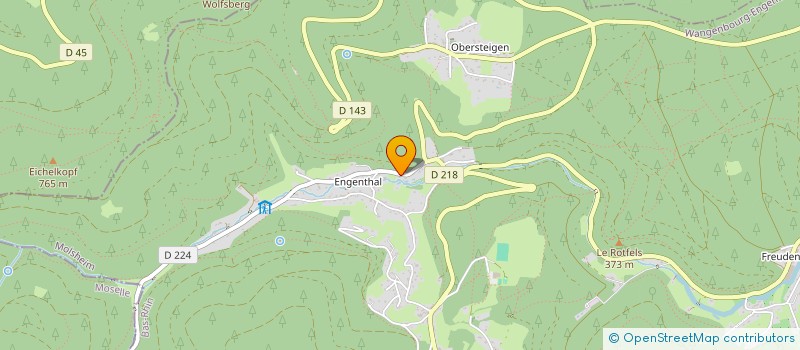 localisation de l'entreprise SCI HAPPY DAY  WANGENBOURG-ENGENTHAL