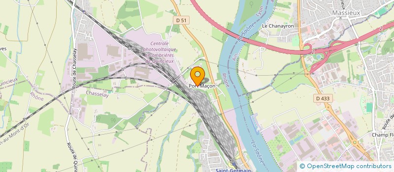 localisation de l'entreprise SCI HAPPY DAYS  QUINCIEUX