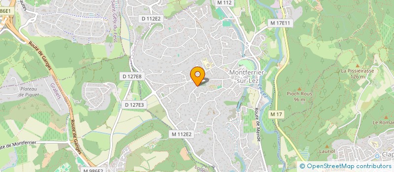 localisation de l'entreprise SCI HAPPY FACE  MONTFERRIER-SUR-LEZ