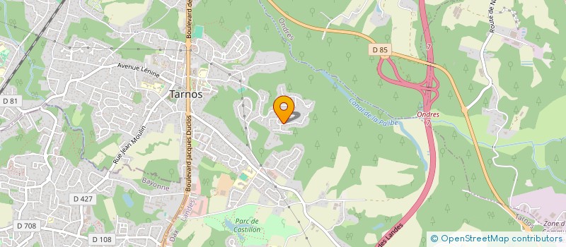 localisation de l'entreprise SCI HAPPY FAMILY  TARNOS