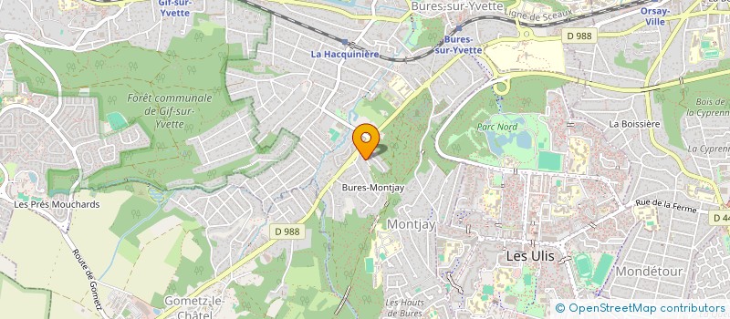 localisation de l'entreprise SCI HAPPY HOUSE à BURES-SUR-YVETTE