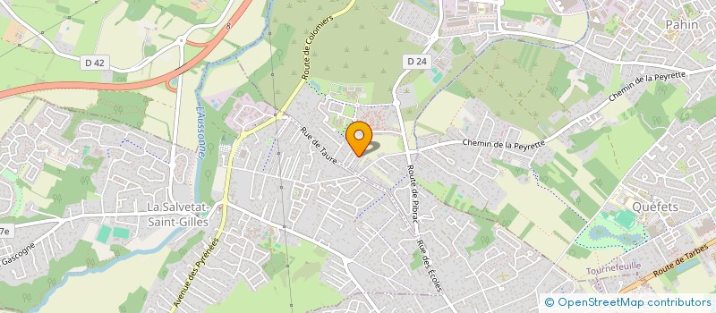 localisation de l'entreprise SCI HAPPY NEW  PLAISANCE-DU-TOUCH