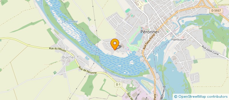 localisation de l'entreprise SCI HAPPY ONE à PERONNE